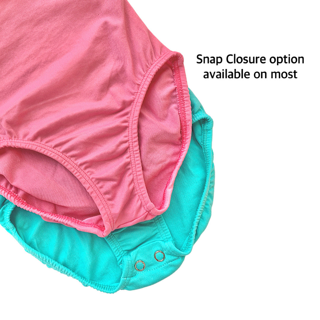 Unicorn Vibes Girls Leotard with optional custom name by Daily Threads and Decor